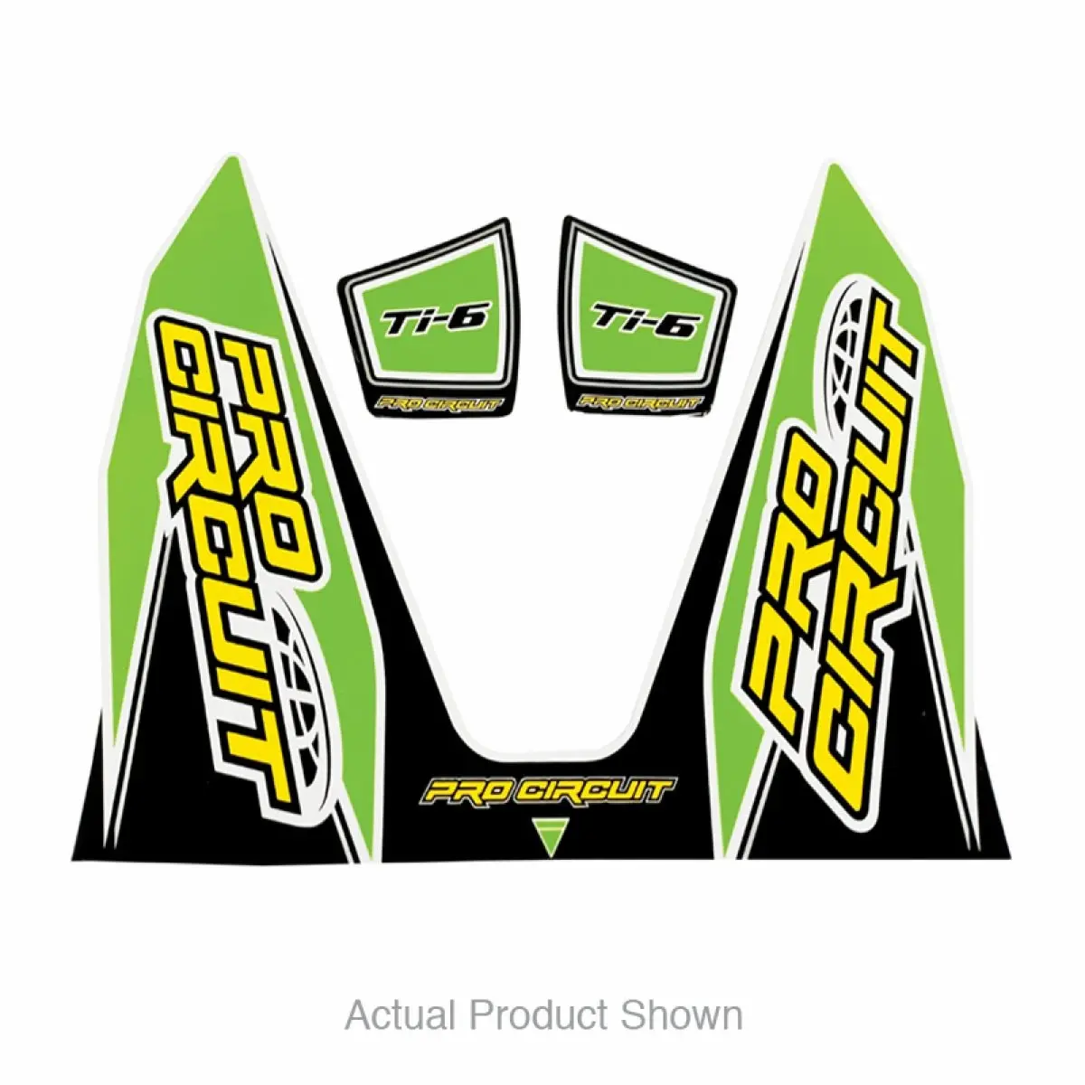 Pro Circuit Ti-6 Decal - Green | Dc22ti6-Grn 1