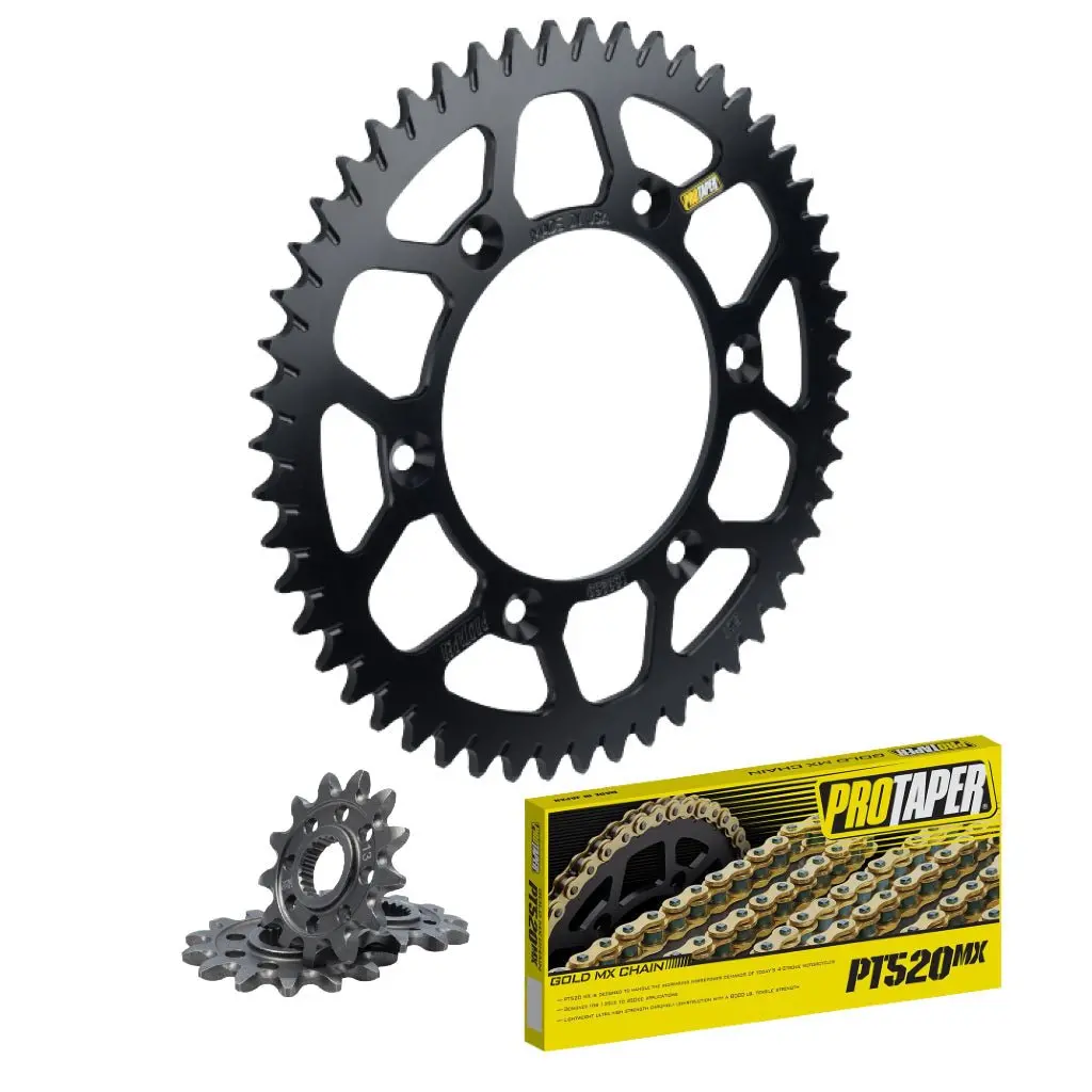 Protaper Gold Series Chain & Sprocket Kit Kawasaki Kx125 3