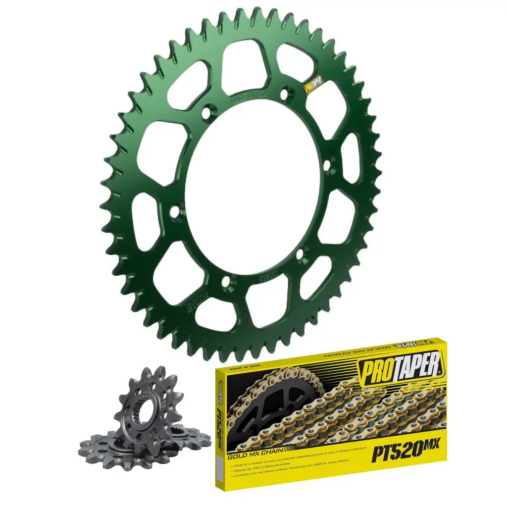 Protaper Gold Series Chain & Sprocket Kit Kawasaki Kx125 3