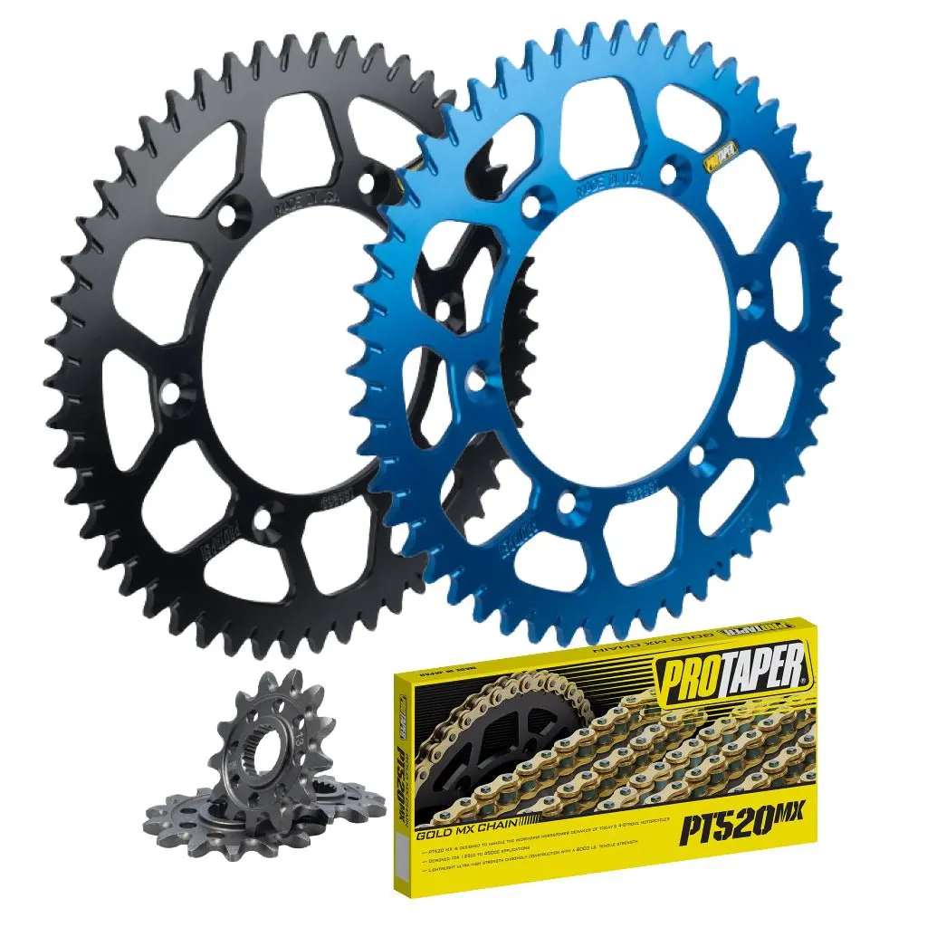 Protaper Gold Series Chain & Sprocket Kit Yamaha Yz/Yzf/Wr 125-250 1