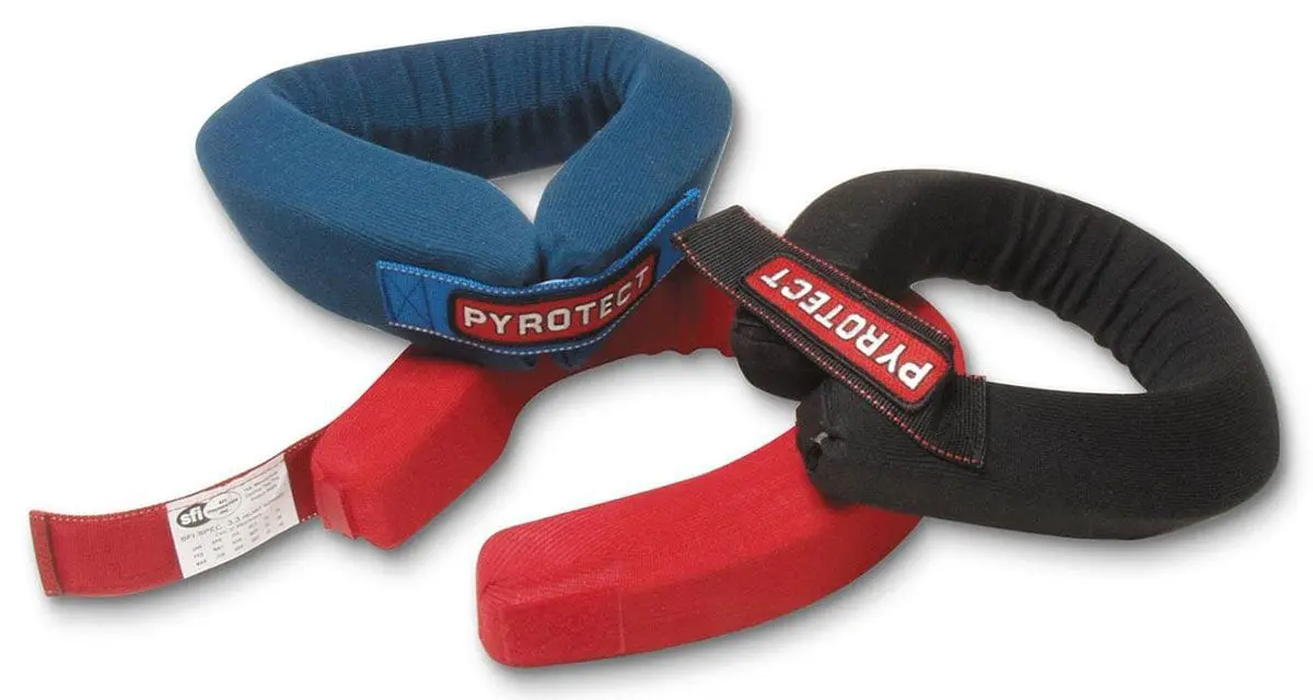 Py30300007 Red Straight Neck Support Brace 1