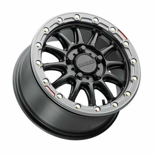 Raceline A14 Alpha Black/Gunmetal Beadlock Wheels 1