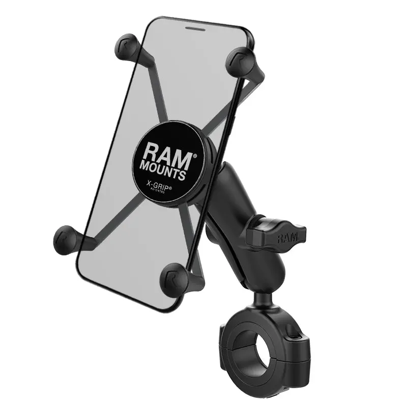 Ram X-Grip Large Phone Mount W/ Torque Large Rail Base - Medium Arm | Ram-B-408-112-15-Un1 [Returned] 1