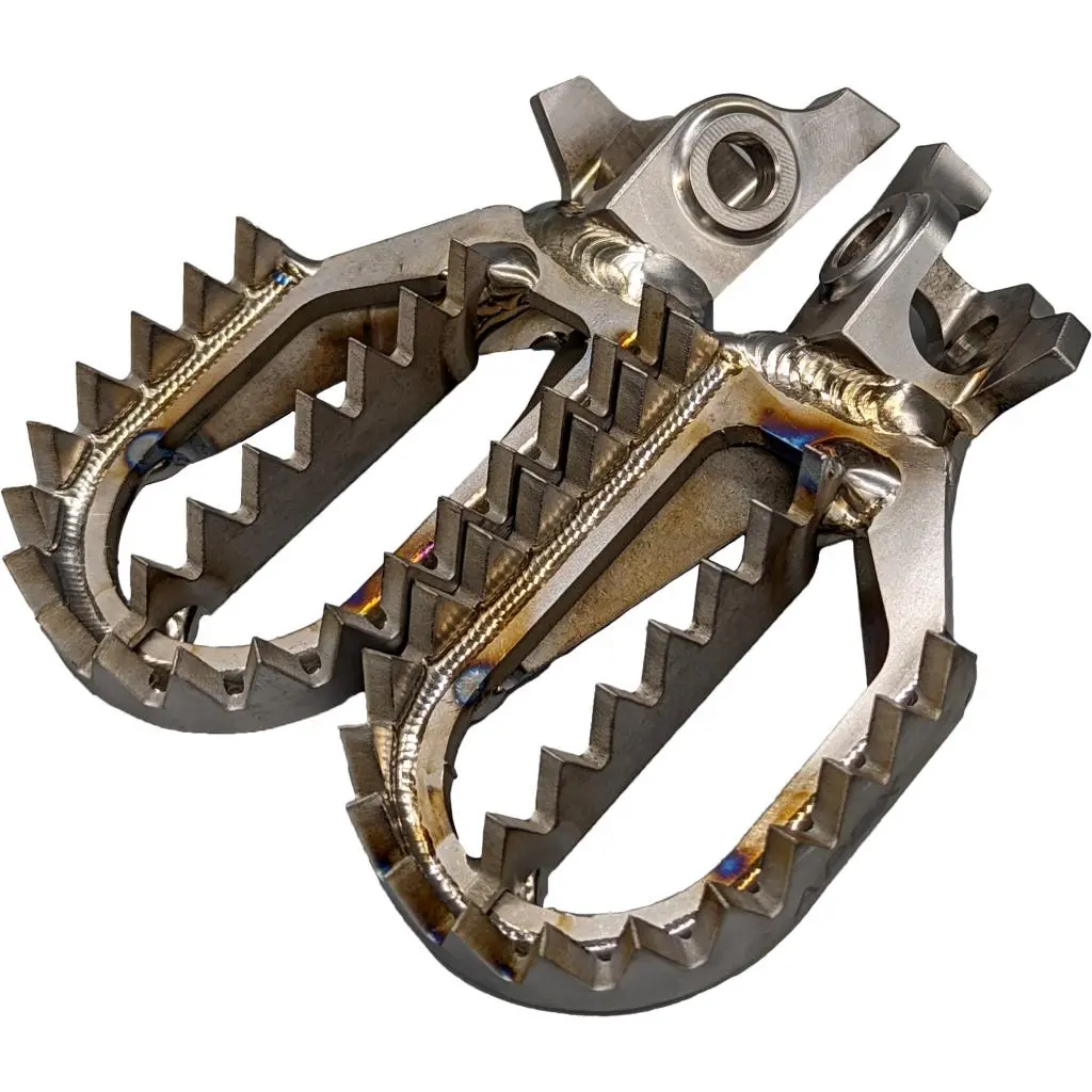 Raptor Titanium Foot Pegs Yamaha Yz450f 2023-Up | Rx013 1