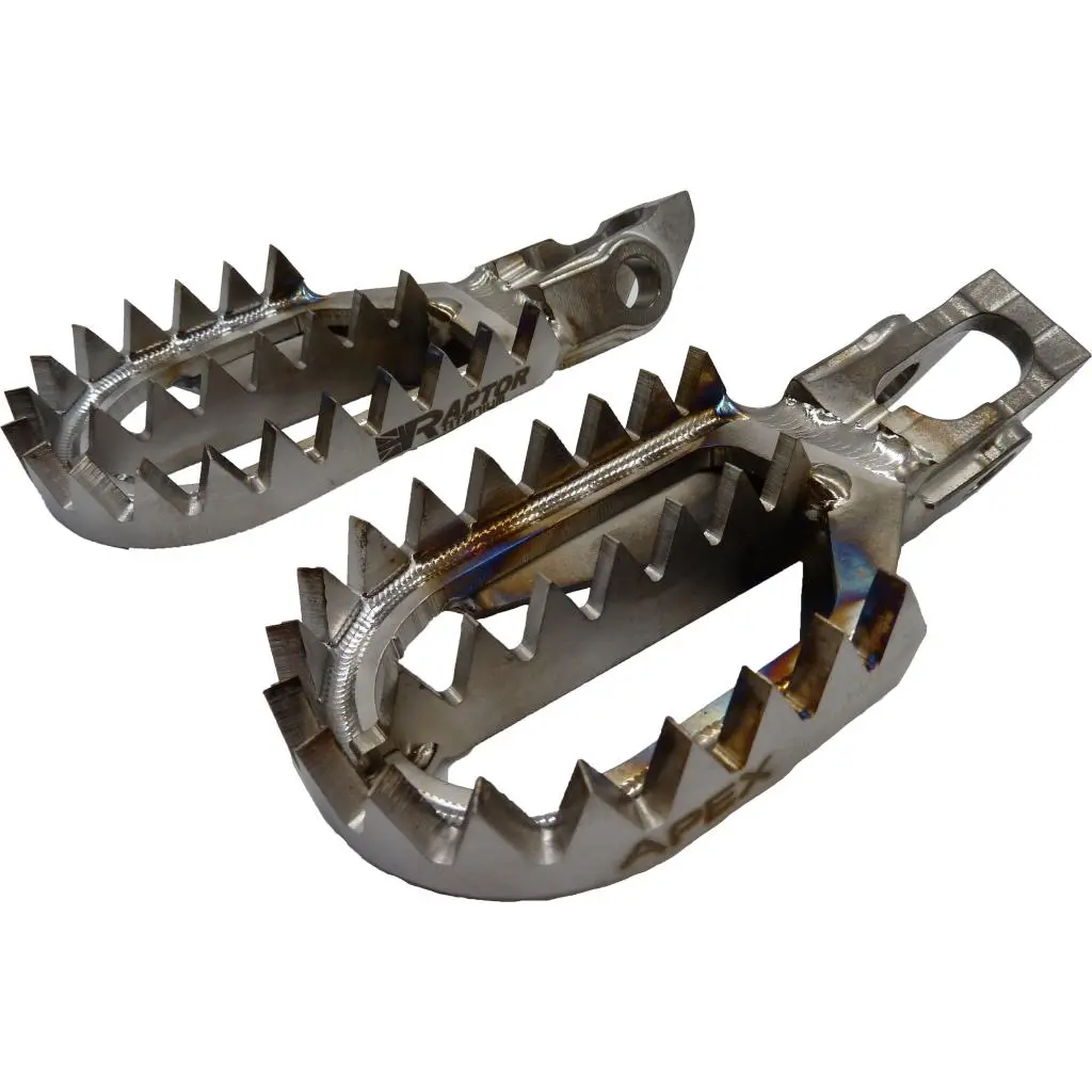 Raptor Titanium Footpegs For Beta | Rx012 1