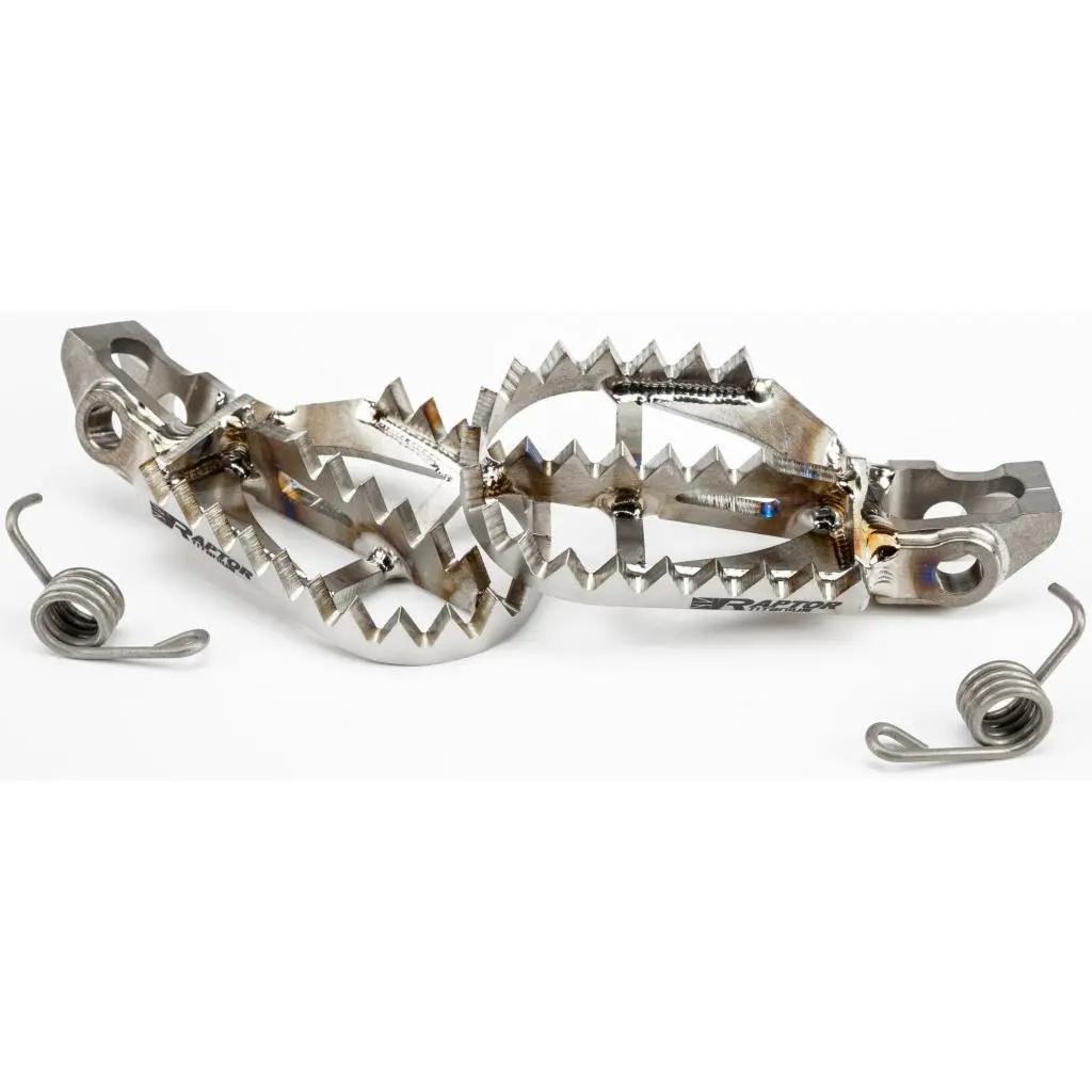 Raptor Titanium Footpegs For Kawasaki Kx250/450 (07-23) | Rx006 1