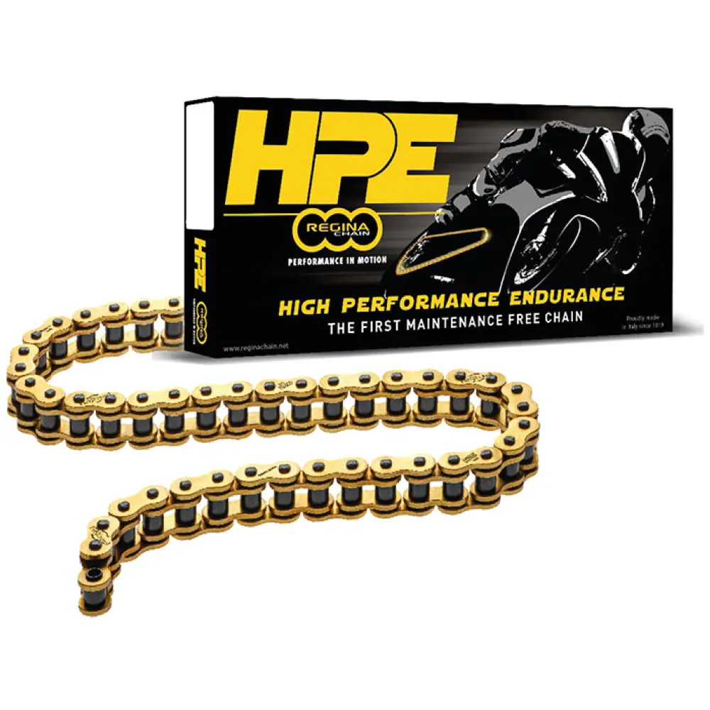 Regina Hpe High-Performance-Endurance Maintenance Free 520 Gold Chain 1