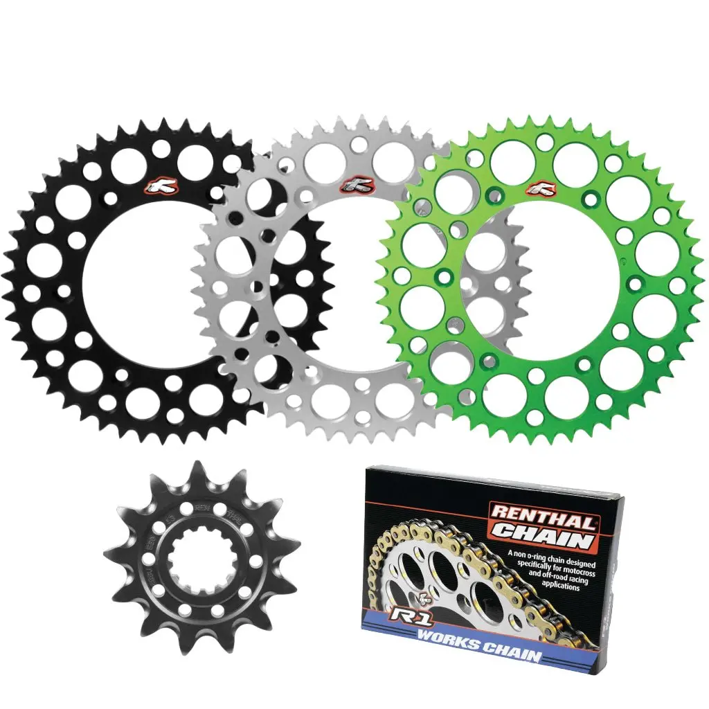 Renthal Ultralight Works Chain & Sprocket Kit Kawasaki Kx450(F) '06-23 1