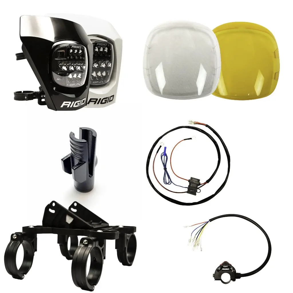 Rigid Adapt Xe Moto Led Light Replacement Parts 1