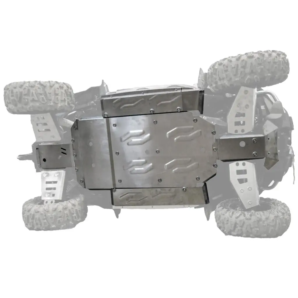 Rival Powersports Central Skid Plate Alloy Cf-Moto Zforce 800 Ex | 2444.8140.1 1