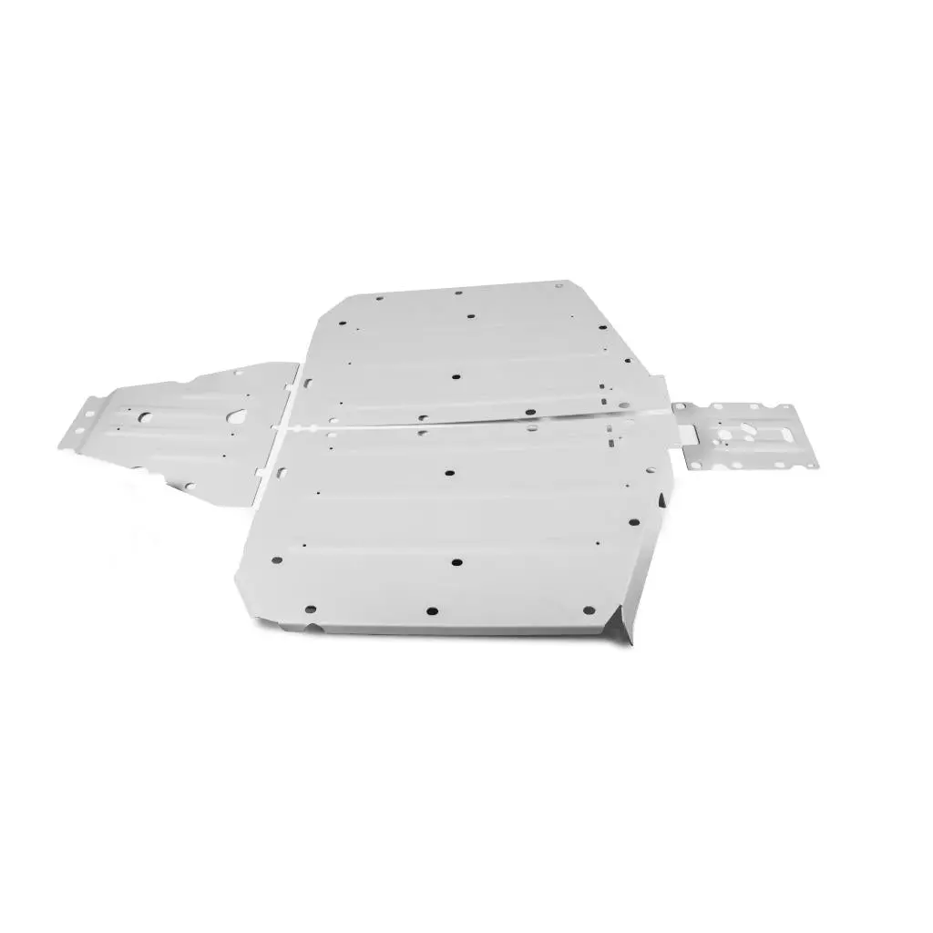 Rival Powersports Central Skid Plate Alloy Polaris Ranger | 2444.7448.1 1