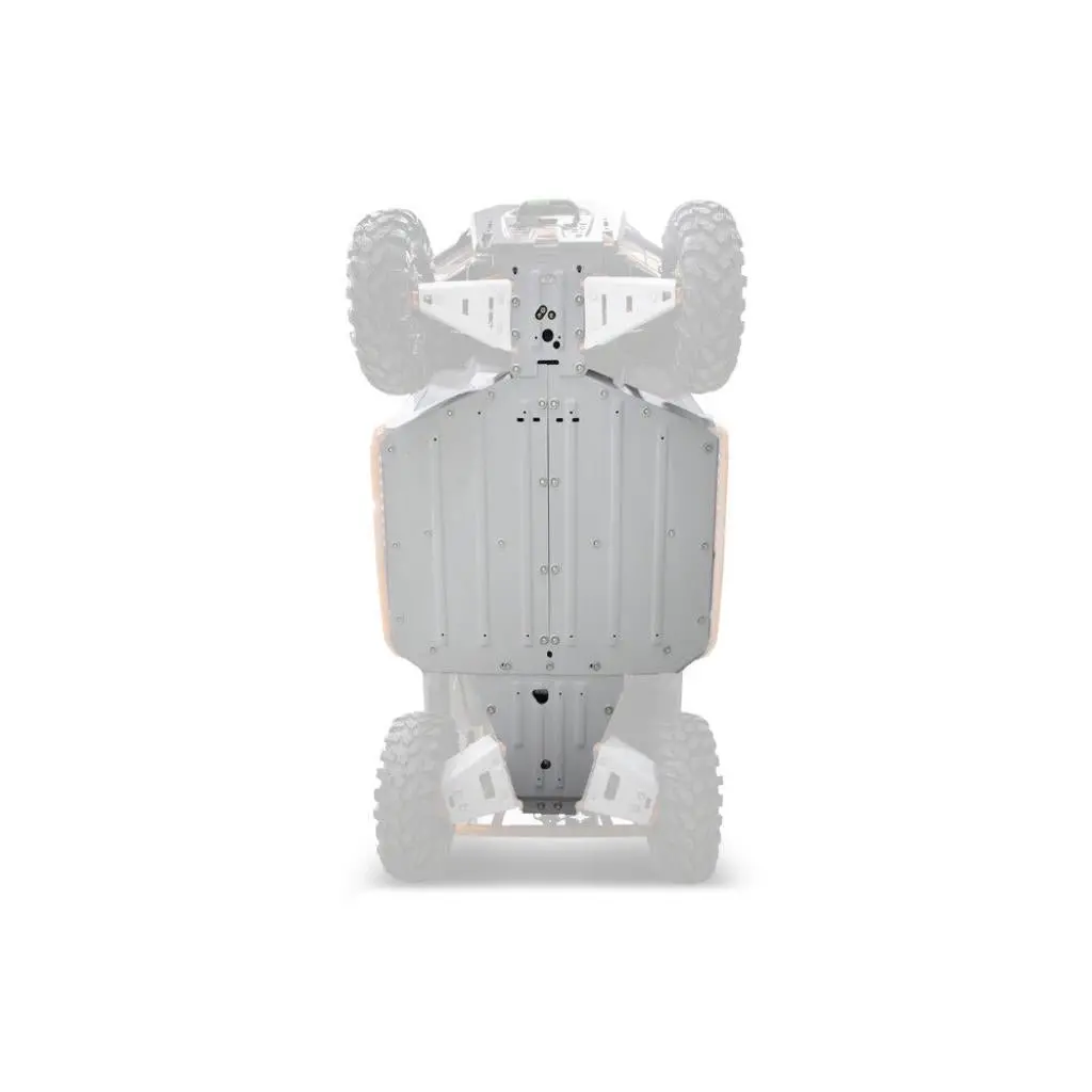 Rival Powersports Central Skid Plate Alloy Polaris Ranger | 2444.7448.1 2