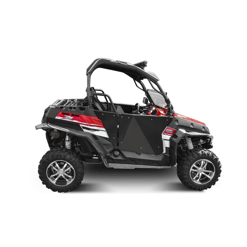 Rival Powersports Half Doors Cf-Moto Zforce 800 Trail | 2444.6863.1 1