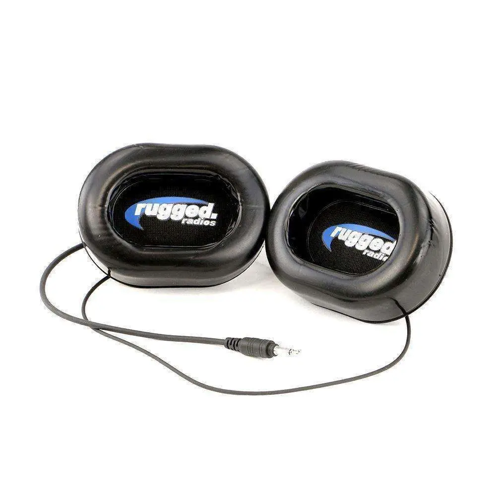 Rugged Radios Alpha Audio Speaker Pods Stereo & Mono 3.5Mm 1