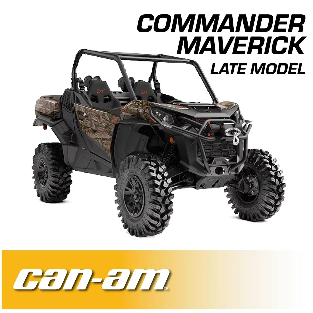 Rugged Radios Complete Communication Kit W/ Bluetooth Intercom & 2-Way Radio For Can-Am Commander/Maverick 1