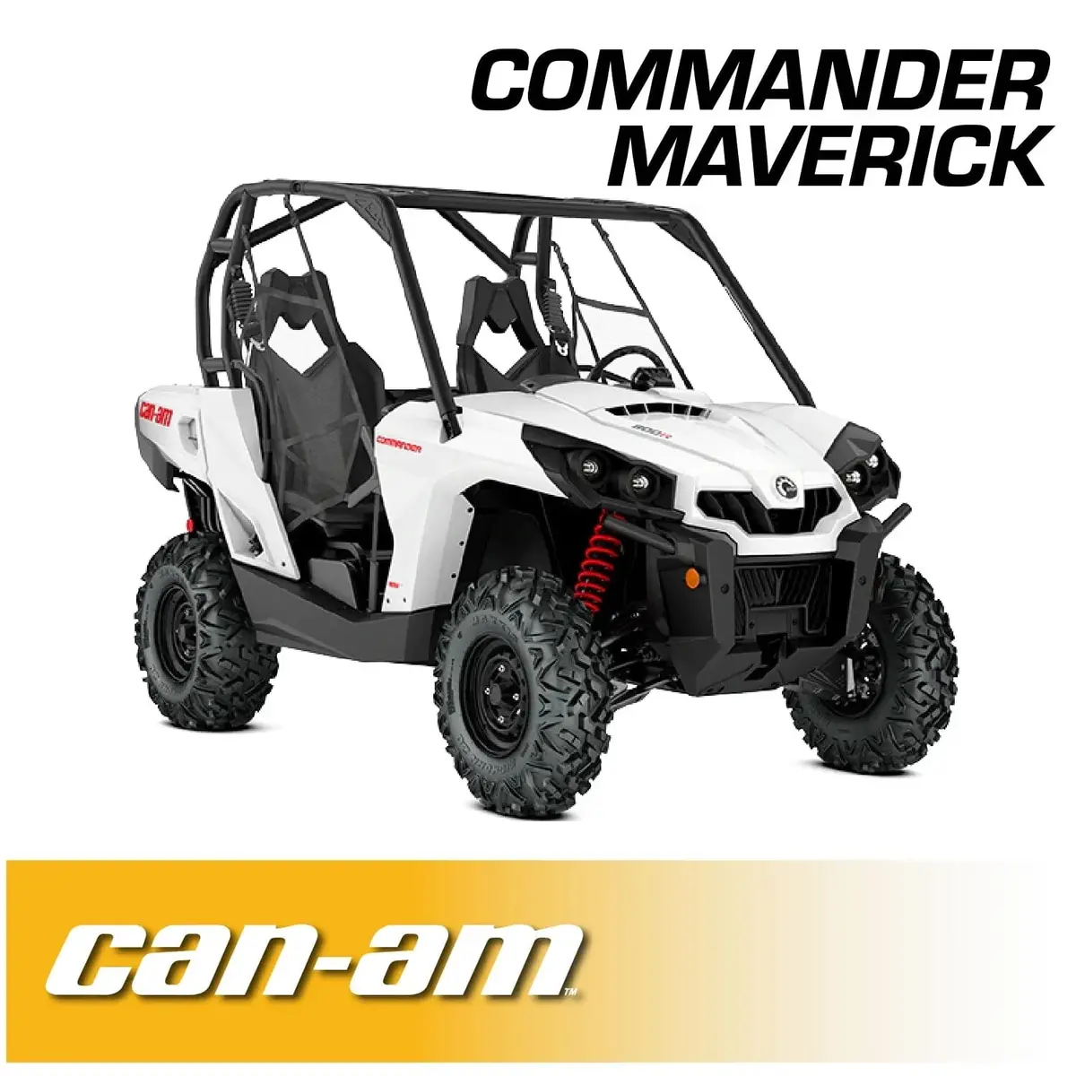 Rugged Radios Complete Communication Kit W/ Bluetooth Intercom & 2-Way Radio For 2010-15 Can-Am Commander/Maverick 1