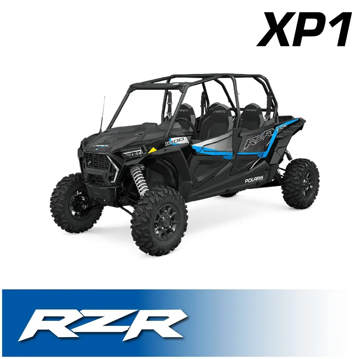 Rugged Radios Complete Communication Kit W/ Bluetooth Intercom & 2-Way Radio For Polaris Rzr Xp 1000 1