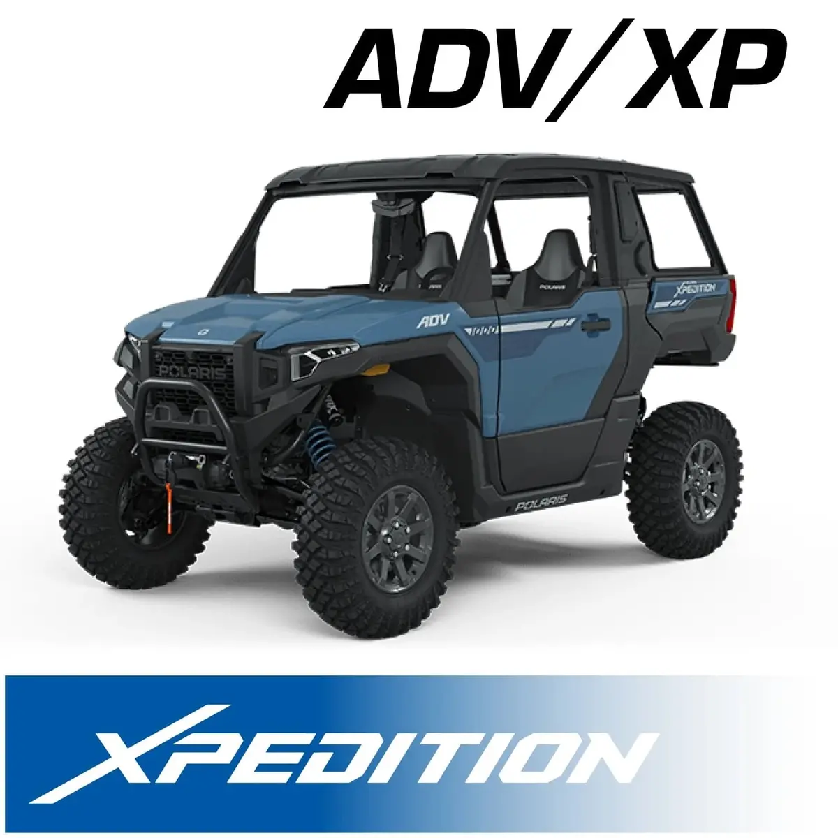 Rugged Radios Complete Communication Kit W/ Bluetooth Intercom & 2-Way Radio For 2024 Polaris Xpedition 1