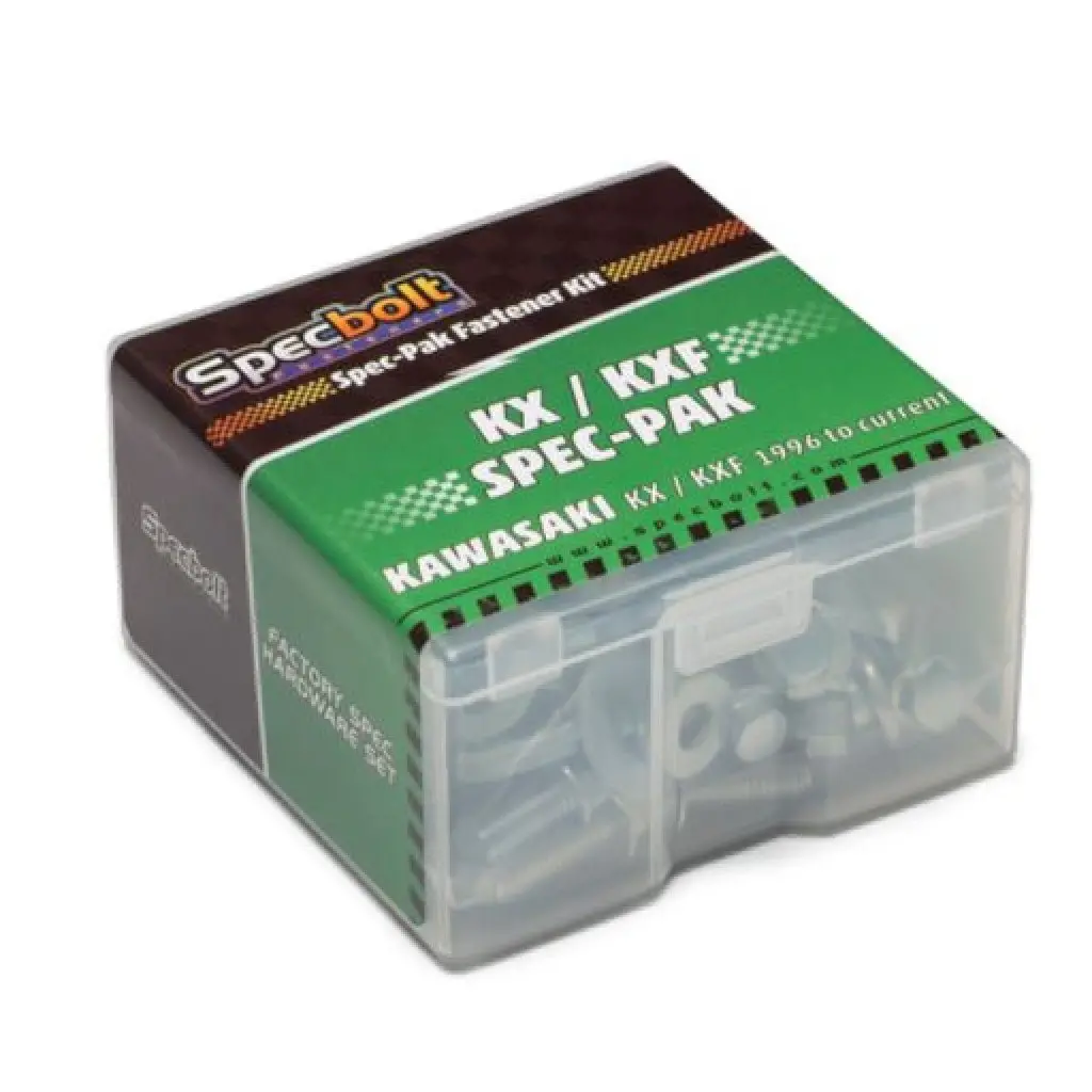 Specbolt - Kawasaki 96-Current Kx/Kxf Spec-Pak Factory Fastener Kit | Sp-Kaw-Kxkxf 1