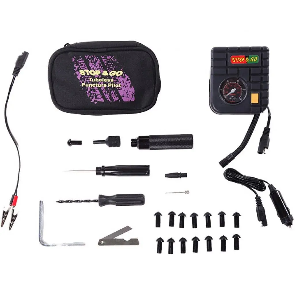 Stop & Go Tubeless Puncture Pilot Kit 1