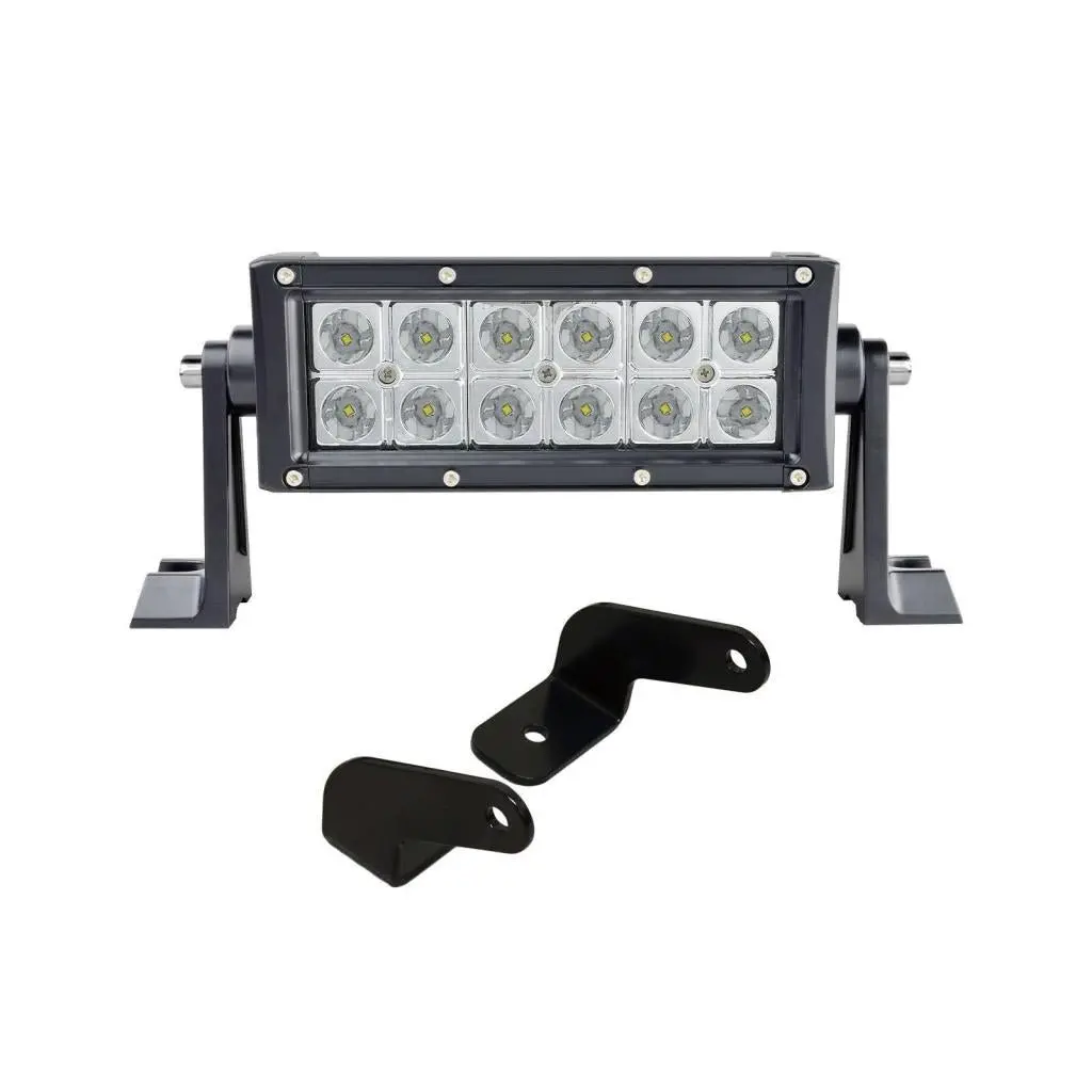 Superatv 6" Led Combination Spot / Flood Light Bar 1