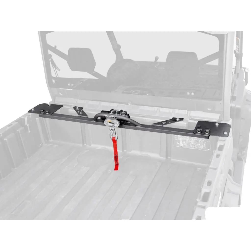 Superatv Can-Am Defender Bed Winch 1