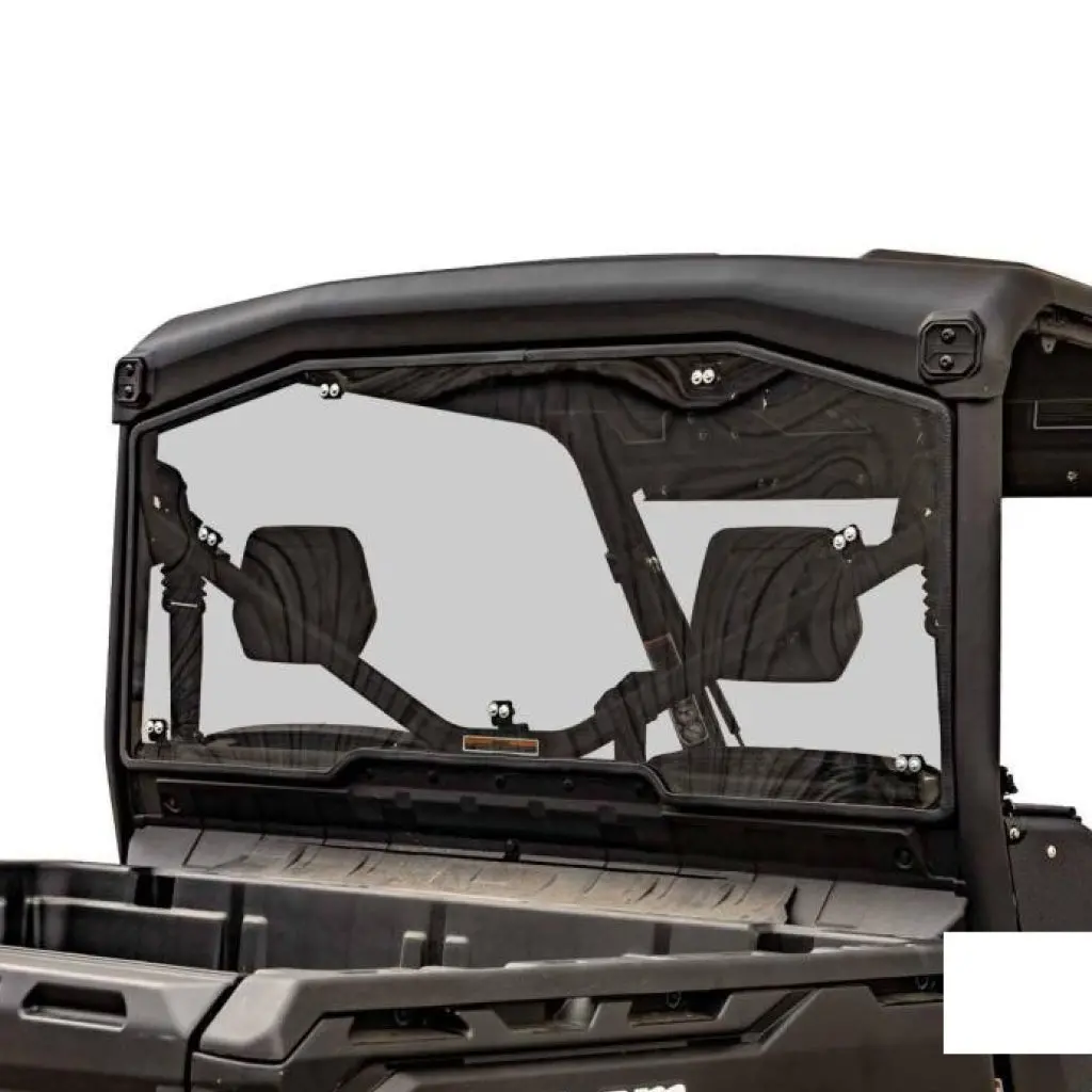 Superatv Can-Am Defender Polycarbonate Rear Windshield Light Tint 1