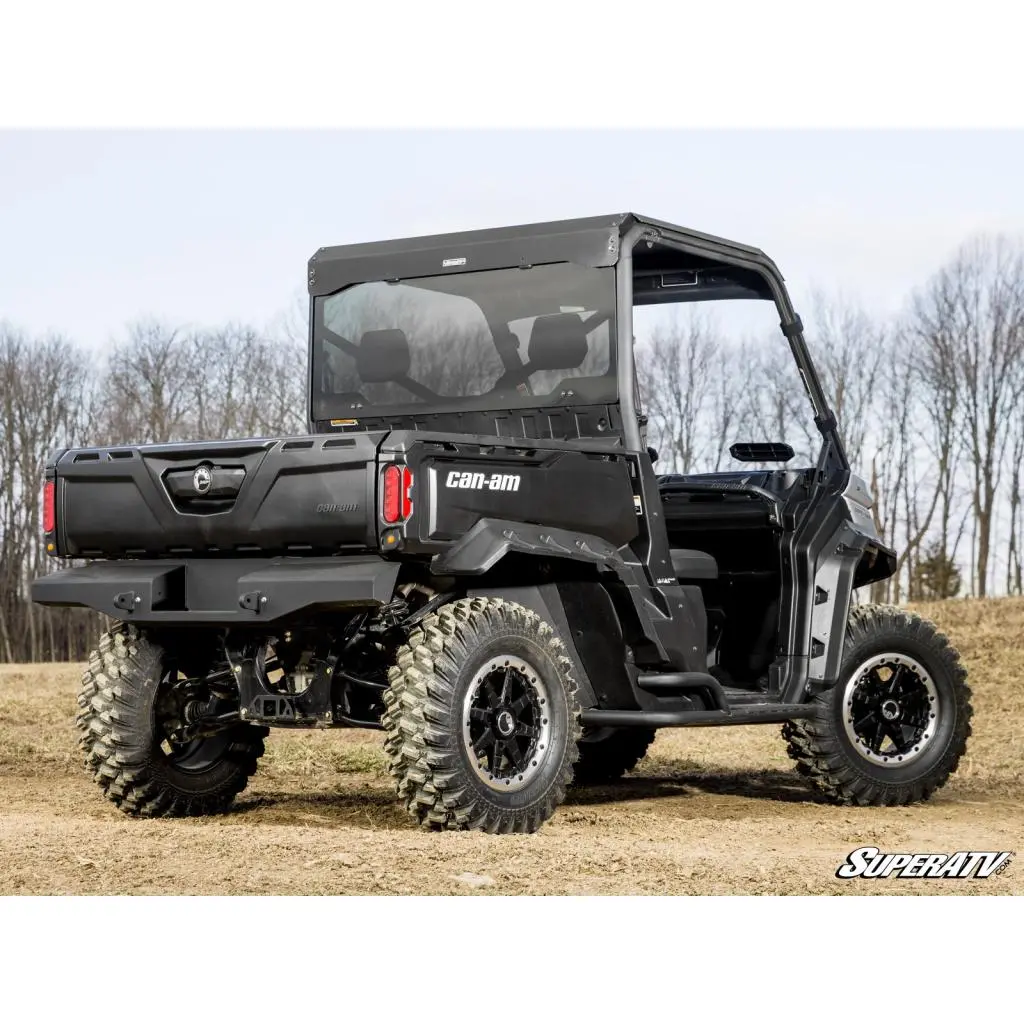 Superatv Can-Am Defender Rear Glass Windshield 2