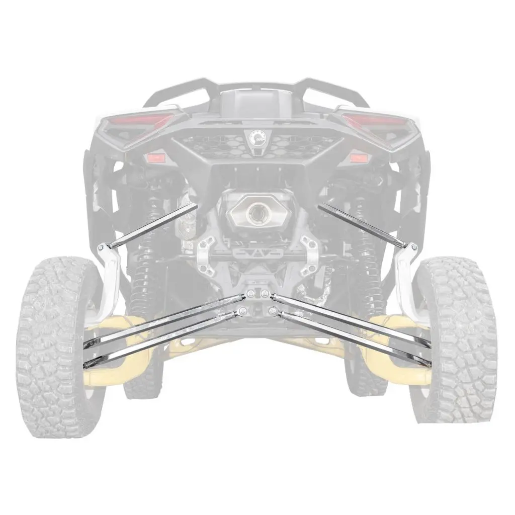 Superatv Can-Am Maverick R Billet Aluminum Hex Radius Arms 1