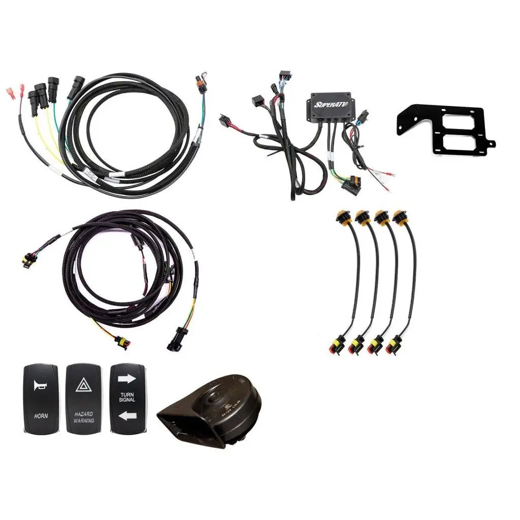 Superatv Can-Am Maverick Trail Plug & Play Turn Signal Kit 1
