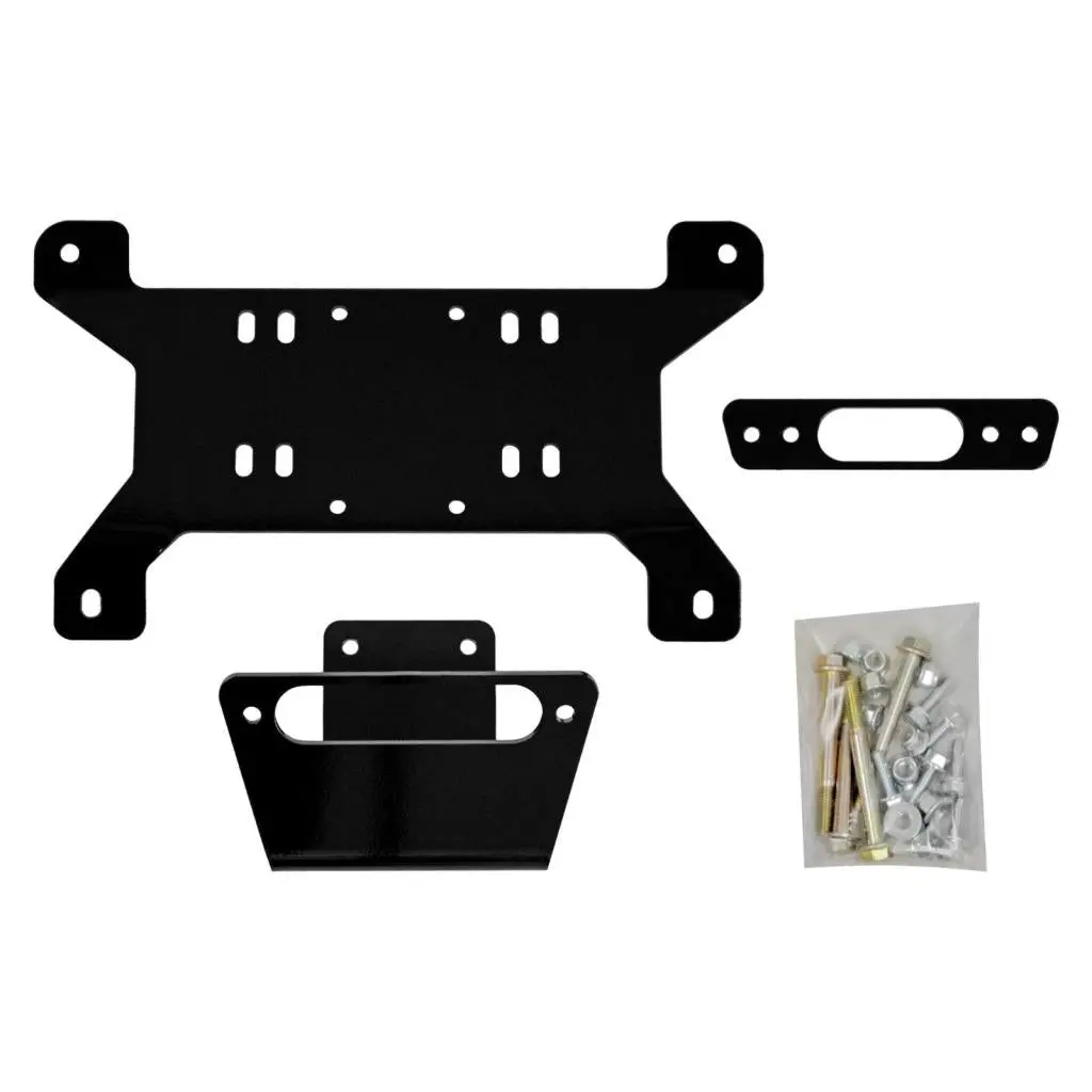 Superatv Can-Am Maverick Winch Mounting Plate 1