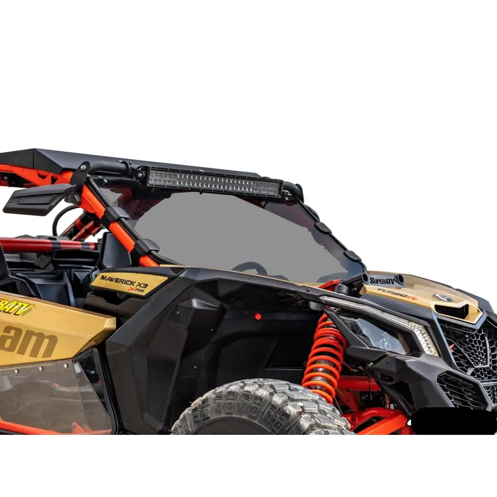 Superatv Can-Am Maverick X3 Full Windshield 6