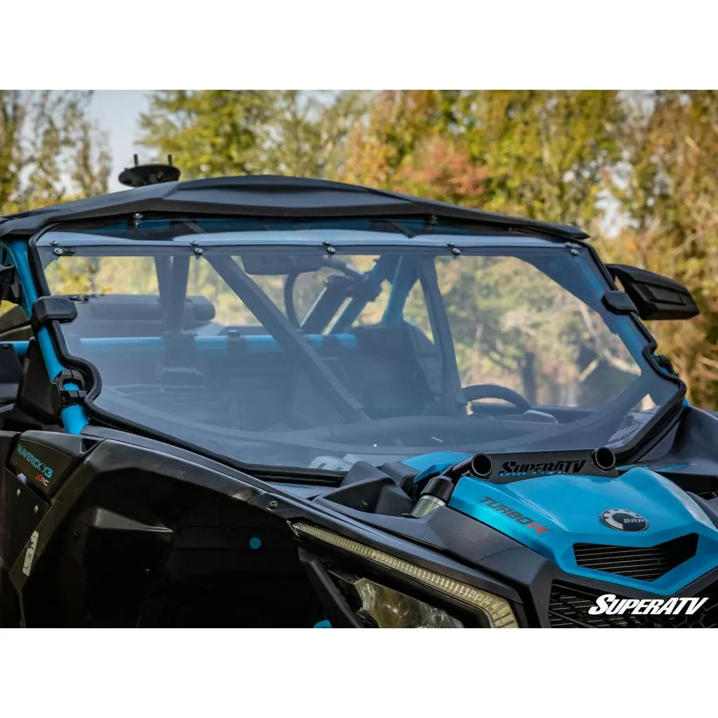 Superatv Can-Am Maverick X3 Full Windshield 4