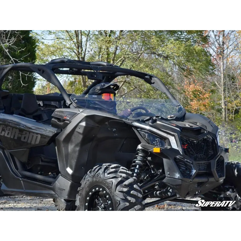 Superatv Can-Am Maverick X3 Half Windshield 2