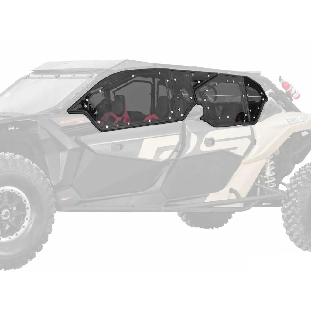 Superatv Can-Am Maverick X3 Max Hard Cab Enclosure Upper Doors 1