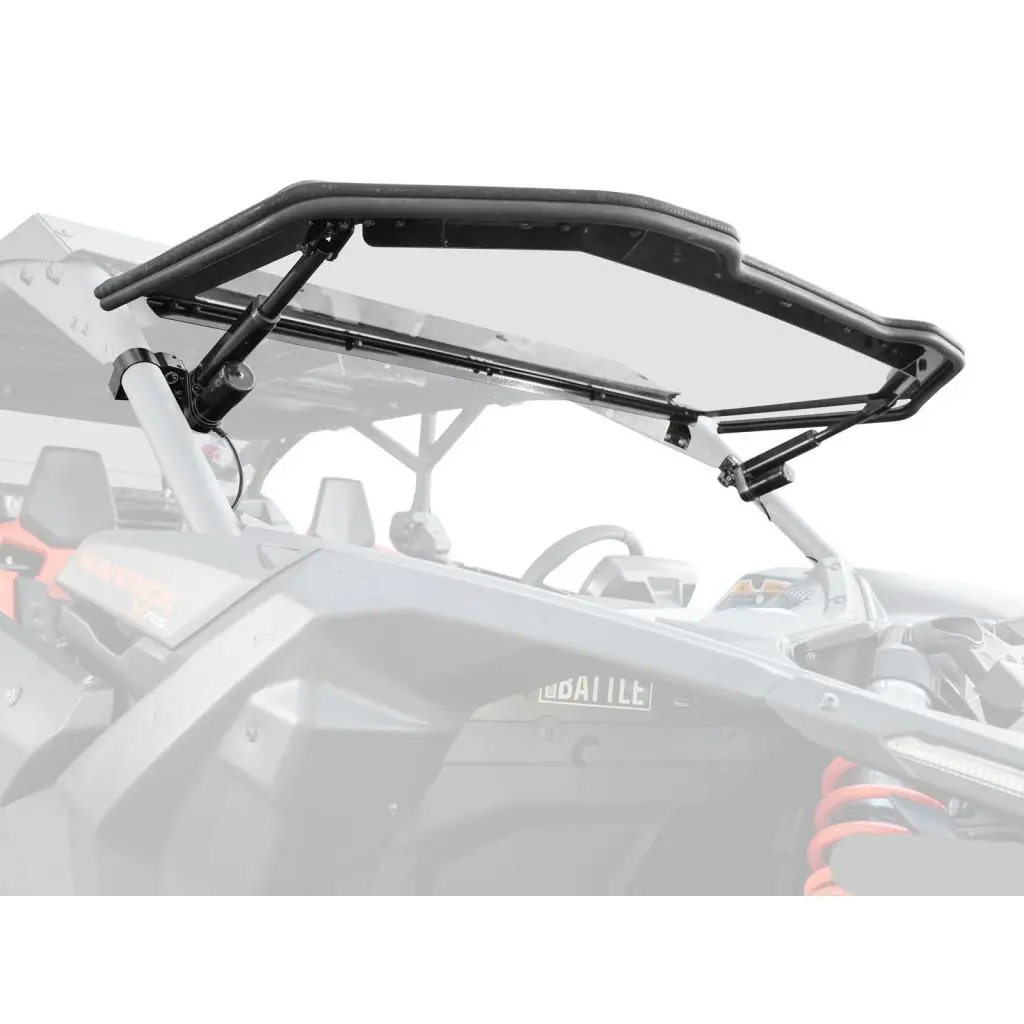 Superatv Can-Am Maverick X3 Maxdrive Power Flip Windshield 1