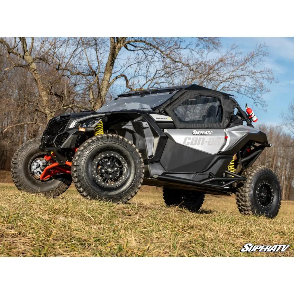 Superatv Can-Am Maverick X3 Primal Soft Cab Enclosure Upper Doors 2