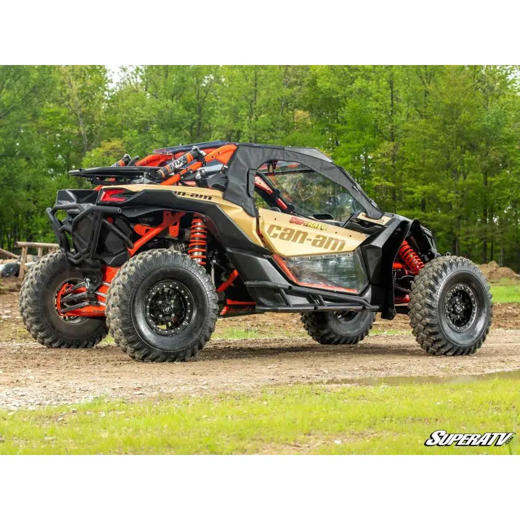 Superatv Can-Am Maverick X3 Primal Soft Cab Enclosure Upper Doors 17