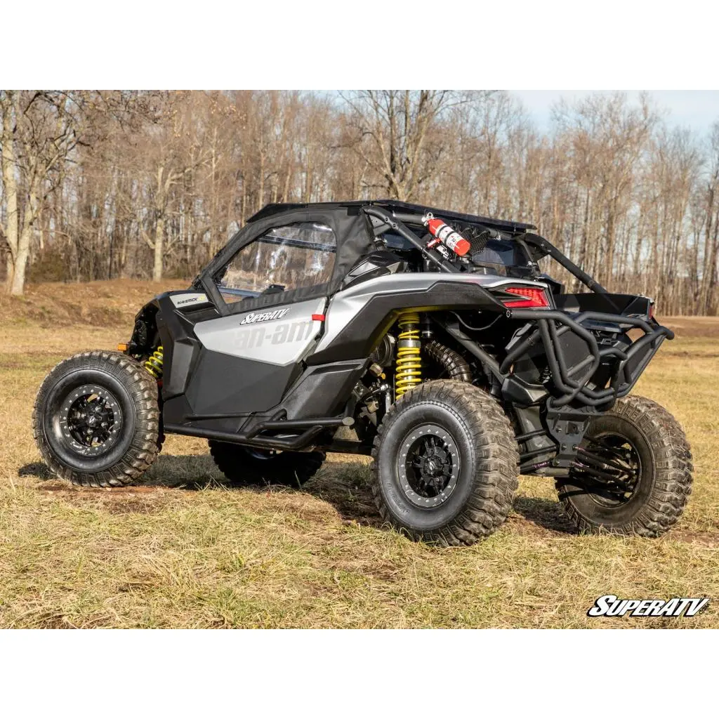 Superatv Can-Am Maverick X3 Primal Soft Cab Enclosure Upper Doors 10