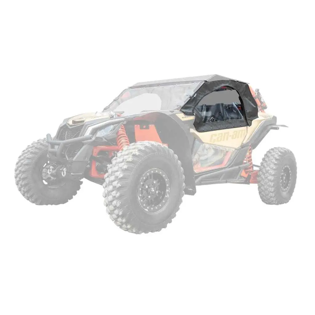 Superatv Can-Am Maverick X3 Primal Soft Cab Enclosure Upper Doors 13