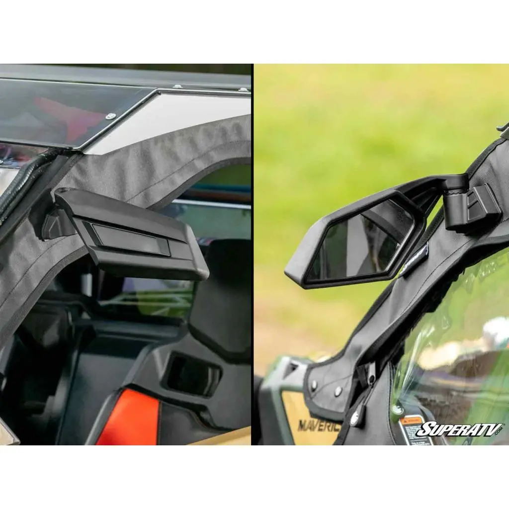 Superatv Can-Am Maverick X3 Primal Soft Cab Enclosure Upper Doors 19