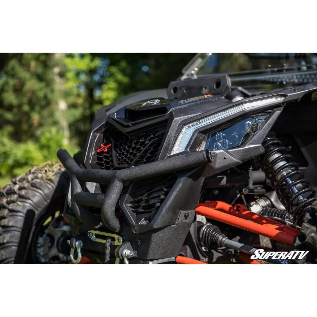 Superatv Can-Am Maverick X3 Winch Ready Front Bumper 5