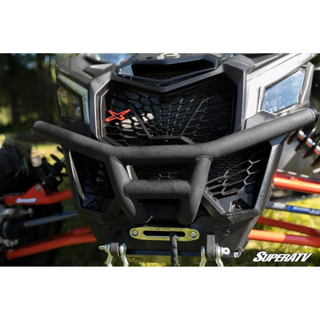 Superatv Can-Am Maverick X3 Winch Ready Front Bumper 3
