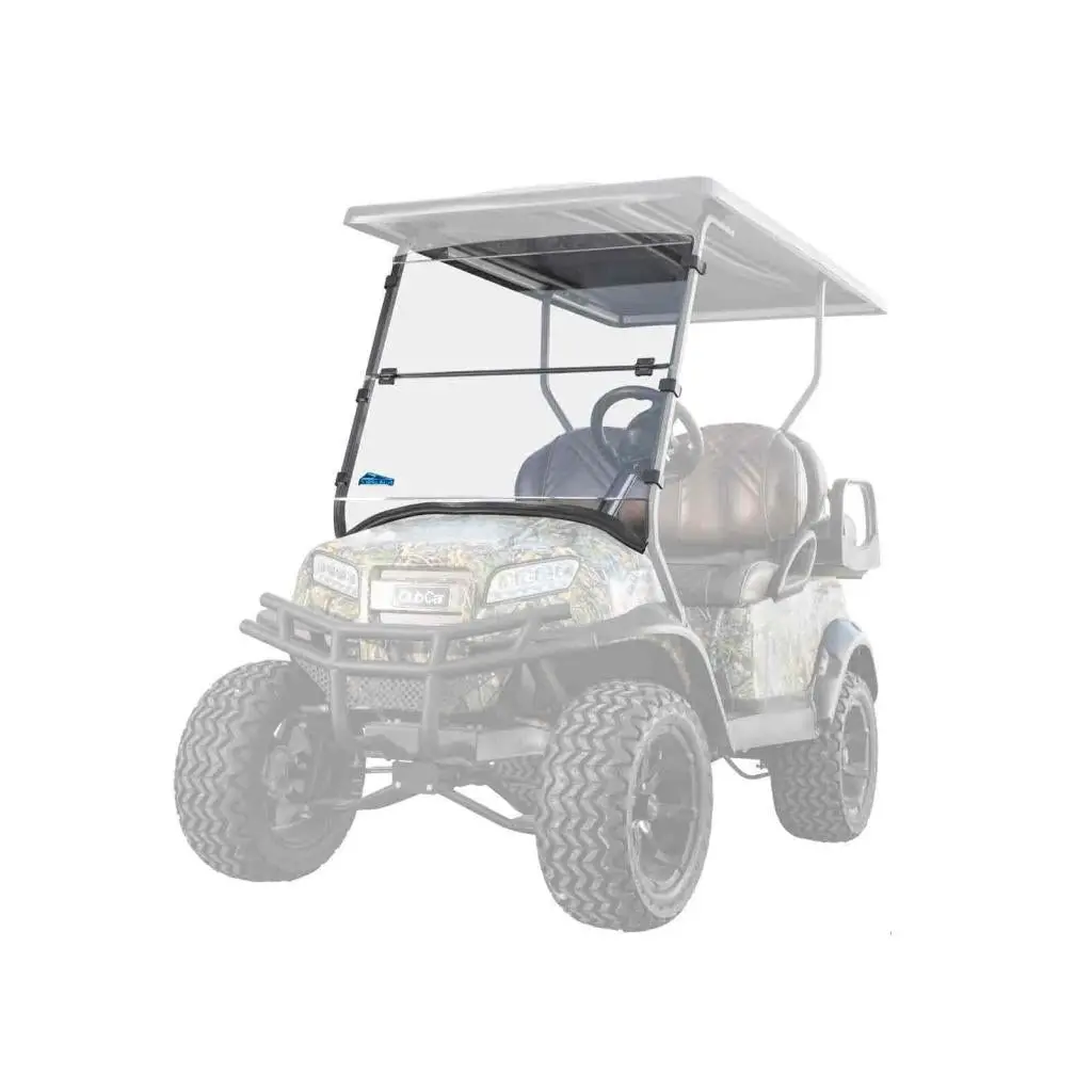 Superatv Corsa Blue Club Car Onward Flip Down Windshield 1