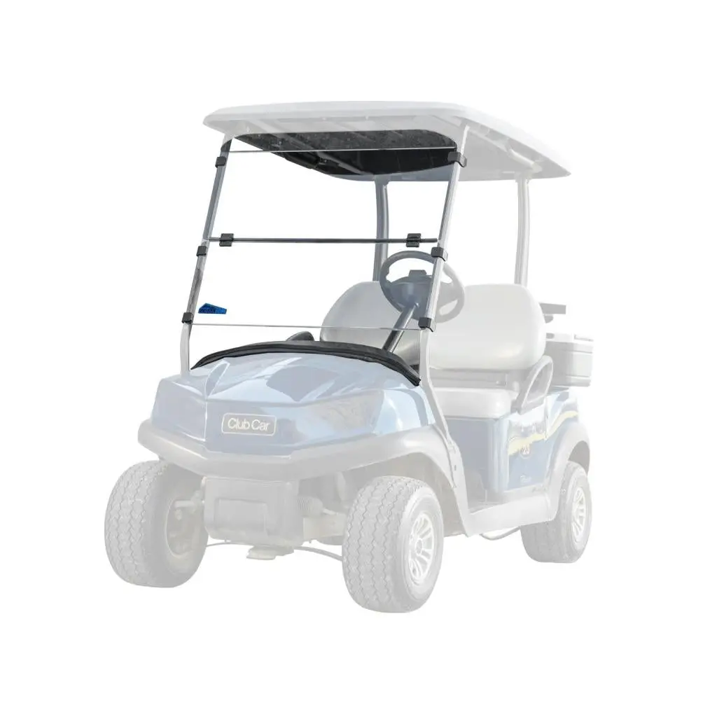 Superatv Corsa Blue Club Car Tempo Flip Down Windshield 1