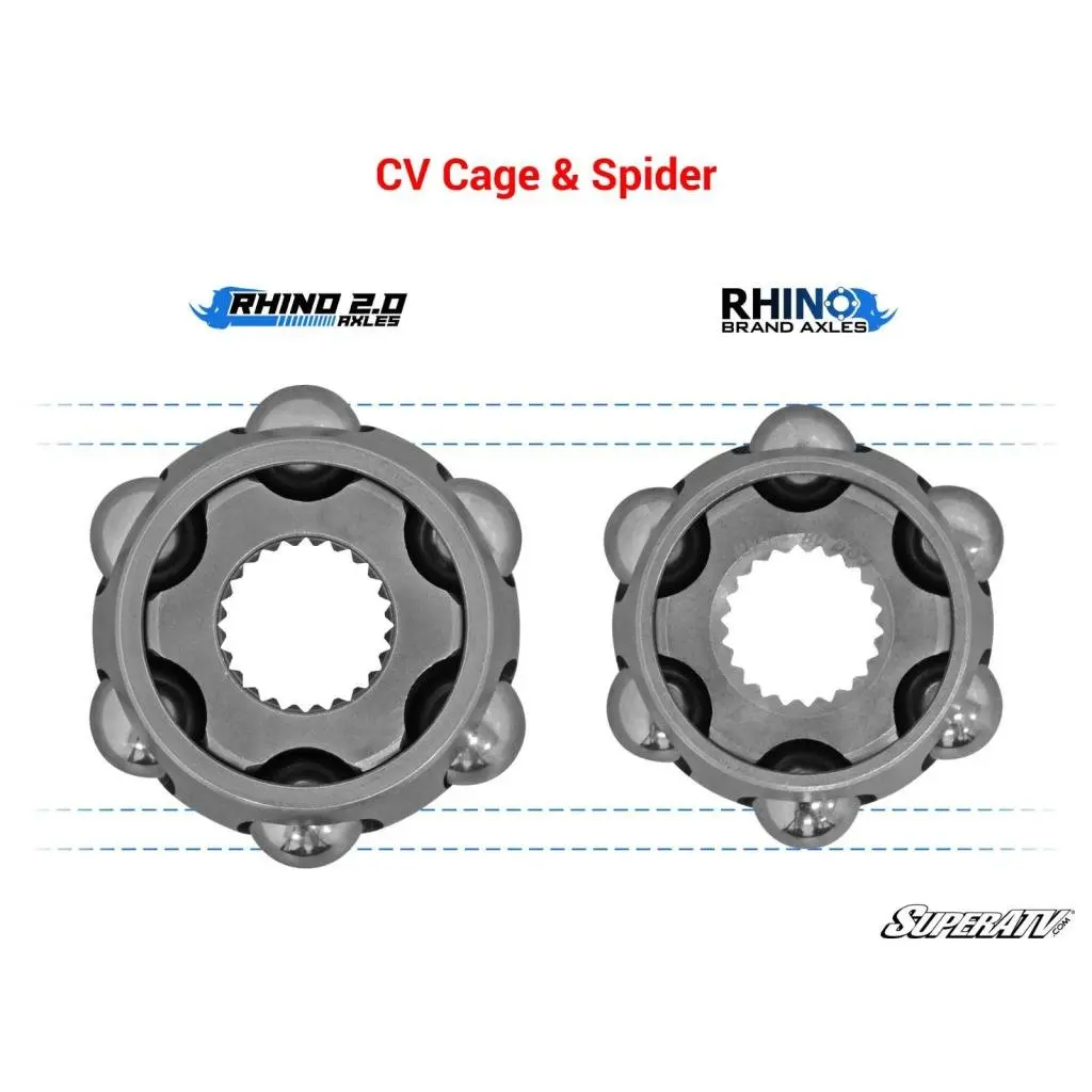 Superatv Can-Am Outlander Big Lift Kit Axles-Rhino 2.0 4