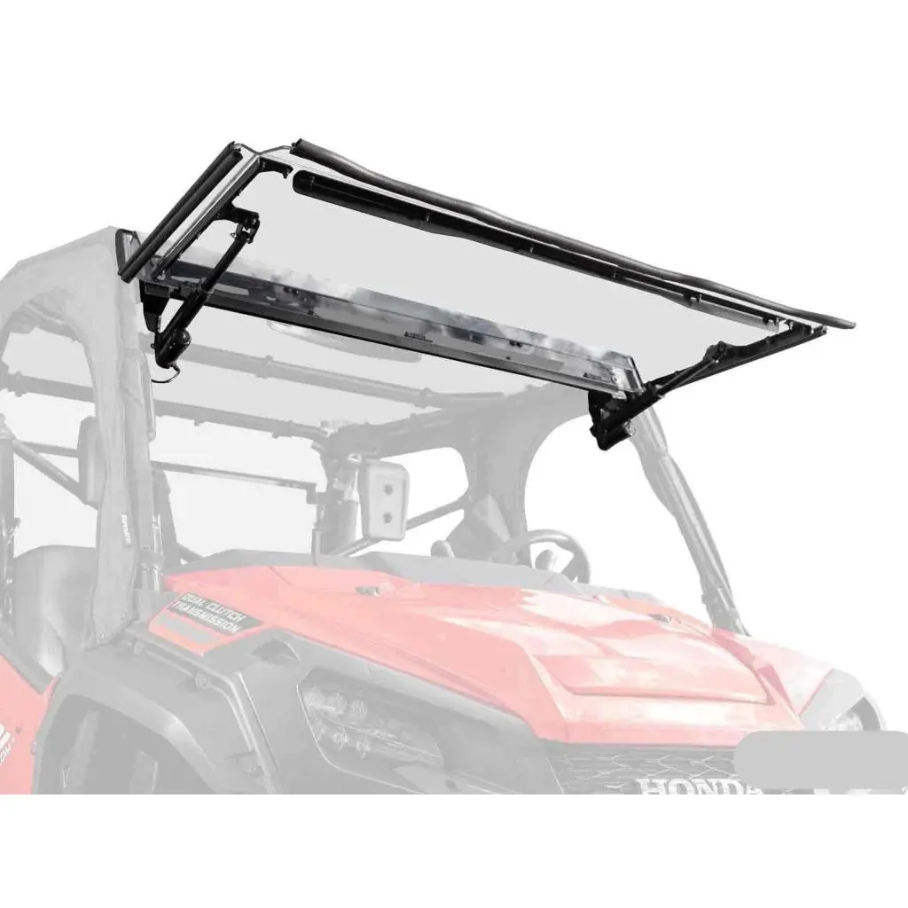 Superatv Honda Pioneer 1000 Maxdrive Power Flip Windshield 1