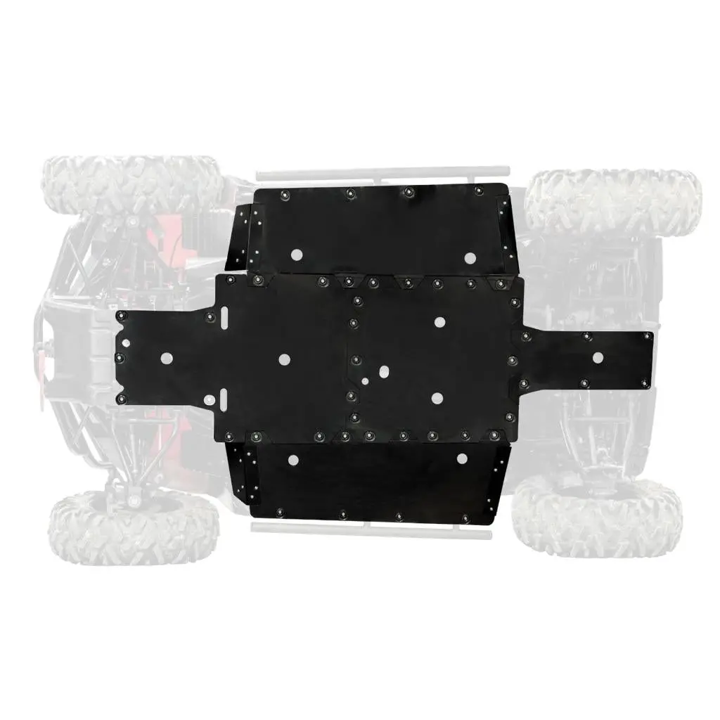 Superatv Honda Pioneer 700-4 Full Skid Plate 1