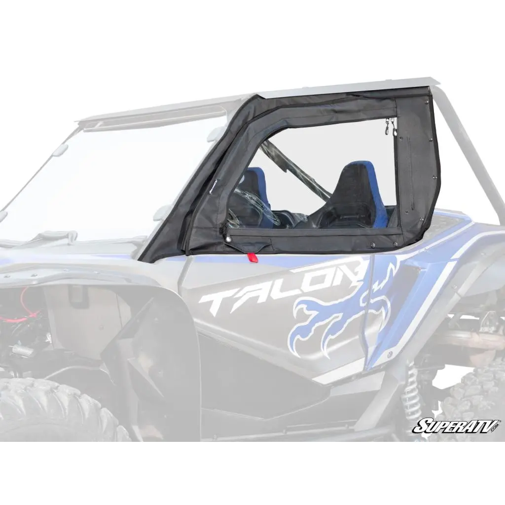 Superatv Honda Talon 1000 Primal Soft Cab Enclosure Upper Doors 1