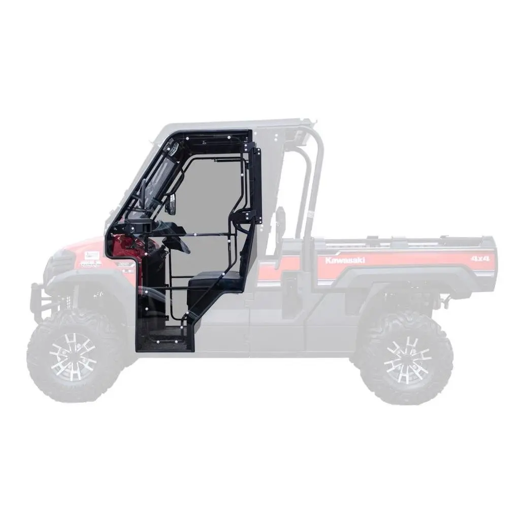 Superatv Kawasaki Mule Pro Cab Enclosure Doors 1